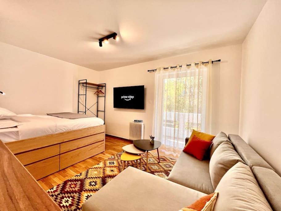 Lovely Studio 3-Min From Beach Palaio Faliro エクステリア 写真